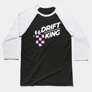 Speed Club Drift King Reverse Baseball T-Shirt